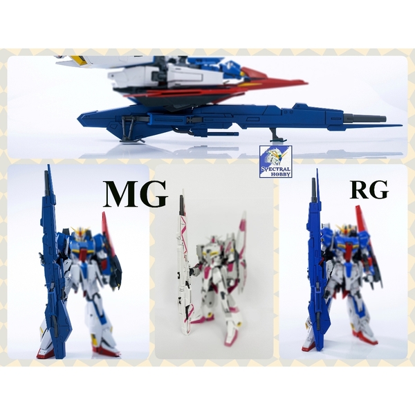Phụ kiện mô hình Hyper Mega Launcher cho MG HG RG Zeta Z FXA-03M2 EW (KHÔNG KÈM MÔ HÌNH)
