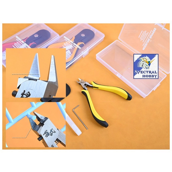 Kìm cắt mô hình 100Shiki 1 lưỡi siêu mỏng Extremely thin single blade Lazy Pliers