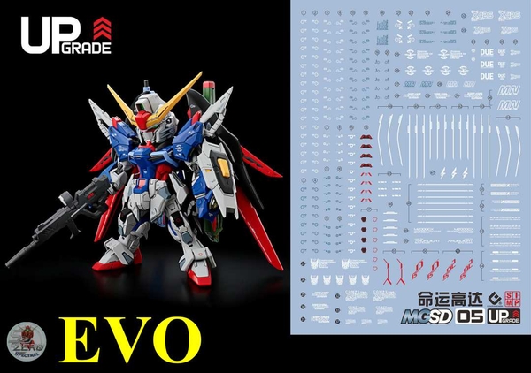 Decal nước MGSD Destiny gundam Water sticker các loại