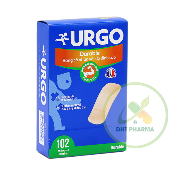 Băng dán vết thương Urgo Durable