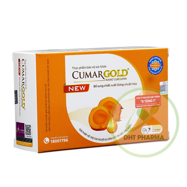 CUMARGOLD New (Nano Curcumin) giải pháp cho người viêm loét dạ dày