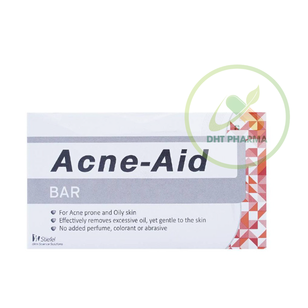 Xà phòng Acne Aid làm sạch và tẩy nhờn giúp làm sạch da hữu hiệu và êm dịu