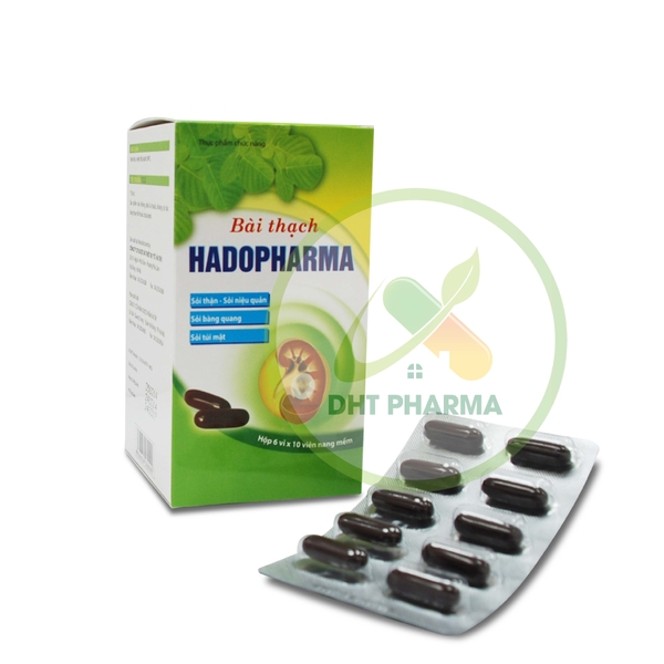 Bài thạch Hadopharma bào mòn, tán sỏi