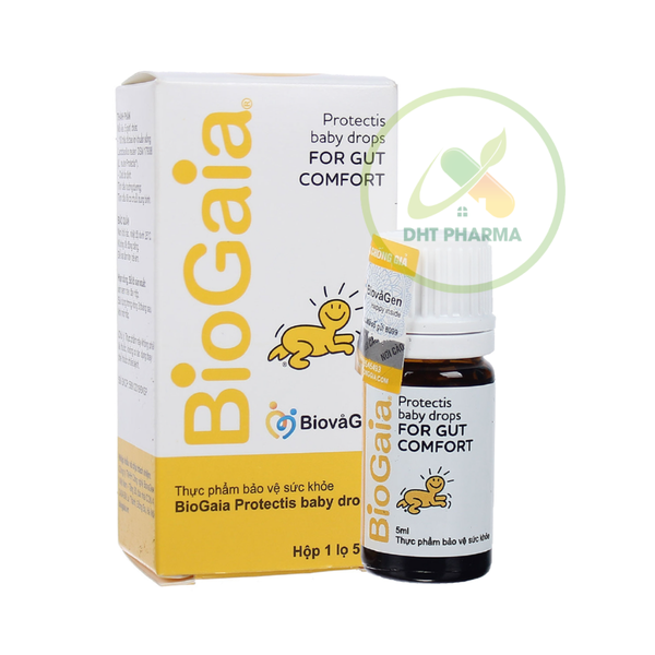 Men vi sinh BioGaia Protectis Baby Drops hỗ trợ cải thiện hệ vi sinh đường ruột (Lọ 5ml)