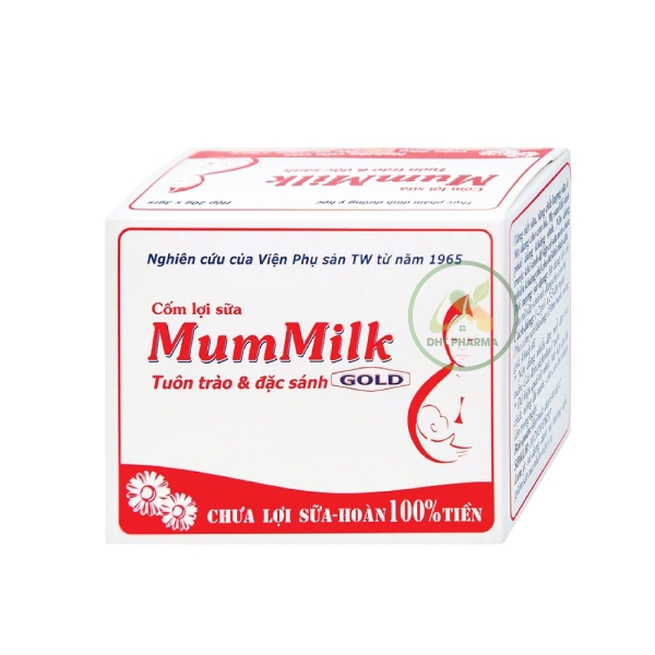 Cốm lợi sữa MumMilk GodHealth Tuôn trào & sánh đặc (Hộp 20 gói x 3gam)