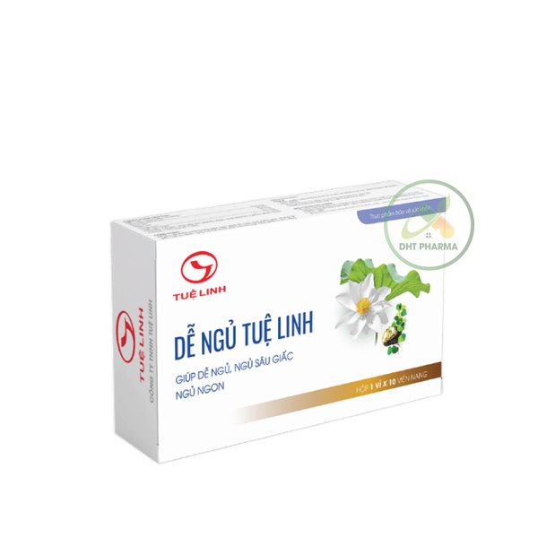 Dễ Ngủ Tuệ Linh hỗ trợ cải thiện chất lượng giấc ngủ, dễ ngủ, ngủ ngon giấc