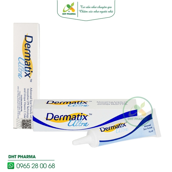 Dermatix Ultra Gel cải thiện hiệu quả sẹo lồi, sẹo phì đại