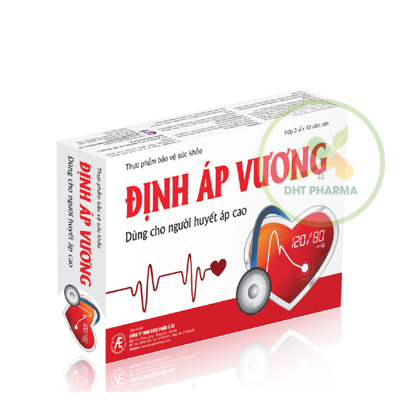 Định Áp Vương hạ huyết áp, giảm lipid máu, dưỡng tâm trấn tĩnh