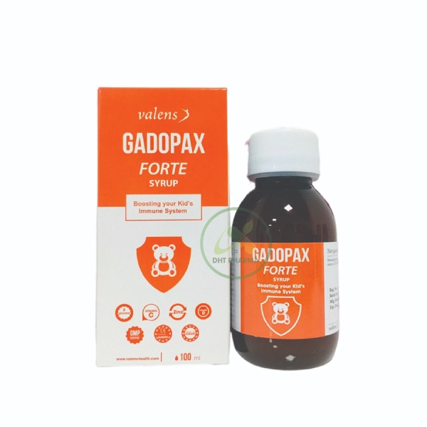 Siro Gadopax Forte hỗ trợ tăng cường đề kháng