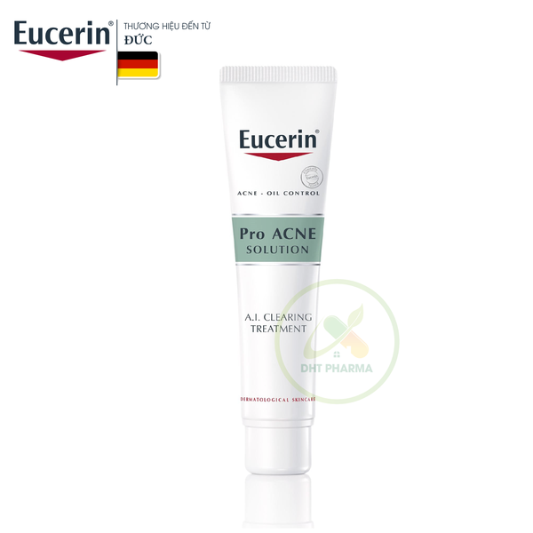 Gel giảm mụn sau 1 tuần Eucerin Pro Acne A.I. Clearing Treatment