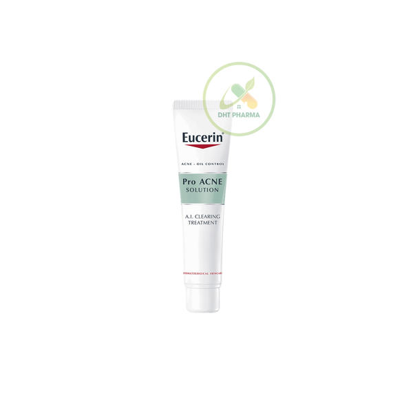 Gel giảm mụn sau 1 tuần Eucerin Pro Acne A.I. Clearing Treatment (Tube 40ml)