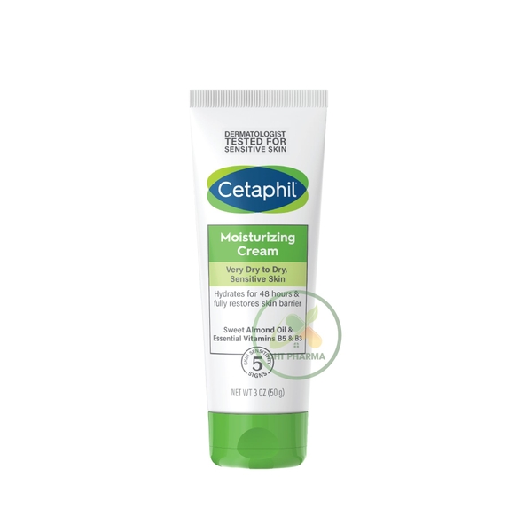 Kem dưỡng ẩm CETAPHIL dịu lành cho da nhạy cảm Moisturising Cream