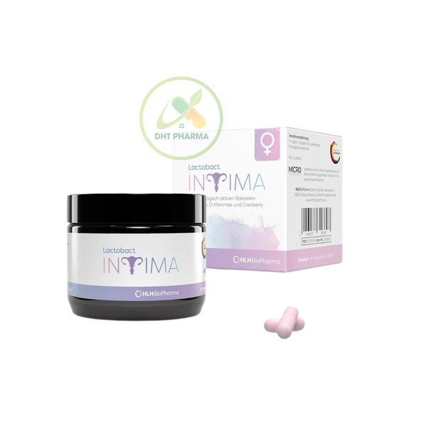 Viên Uống Lactobact Intima Bổ Sung Lợi Khuẩn, Hỗ Trợ Điều Trị Viêm, Giảm Ngứa (Hộp 30 viên)