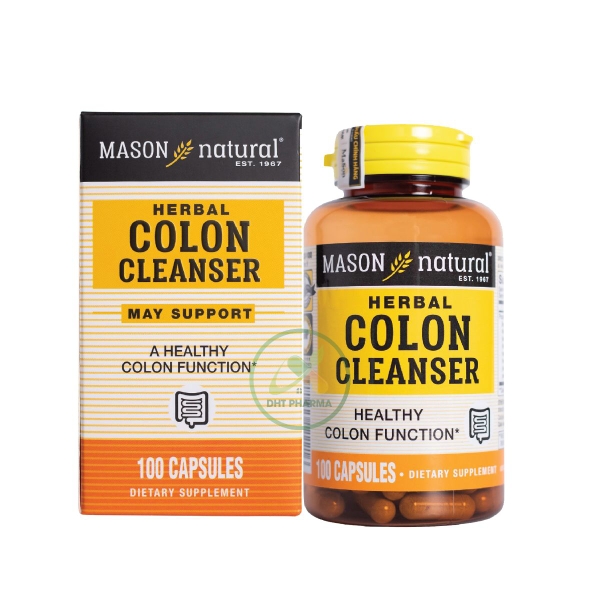 Mason Natural Colon Cleanser sạch đại tràng hỗ trợ viêm đại tràng