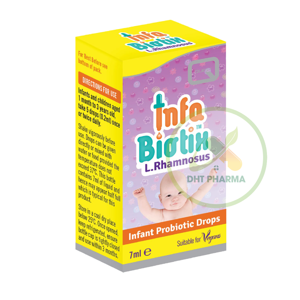 Men vi sinh Infa Biotix chuyên biệt cho trẻ sơ sinh, trẻ nhỏ (Lọ 7ml)