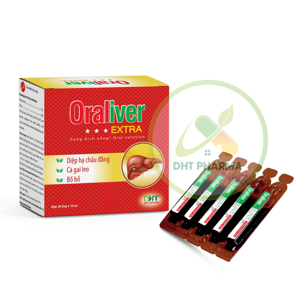 Oraliver Extra thanh nhiệt giải độc, tăng cường chức năng gan