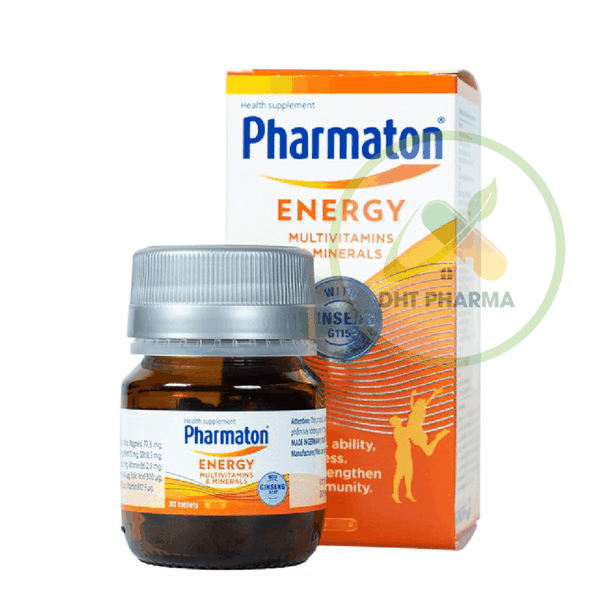 Pharmaton Energy hỗ trợ làm giảm mệt mỏi, tỉnh táo, tăng cường sức khỏe