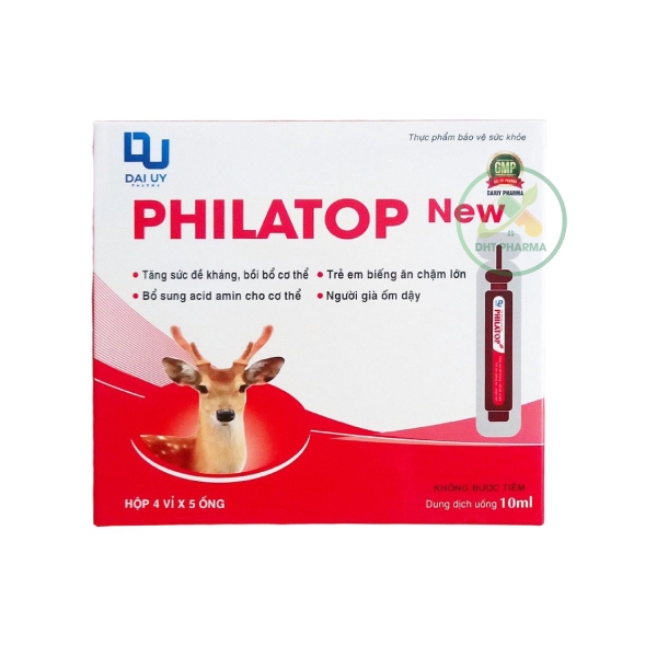 Philatop New Đại Uy hỗ trợ ăn ngon miệng và bổi bổ sức khỏe