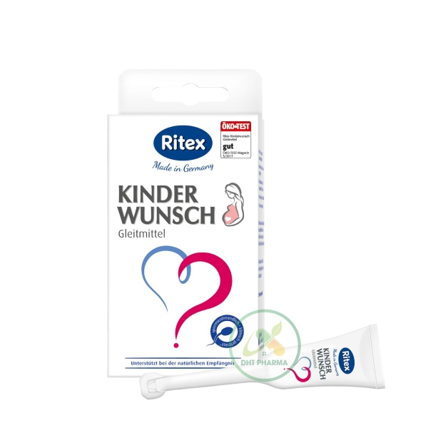 Ritex KINDERWUNSH Gel tạo môi trường hỗ trợ thụ thai