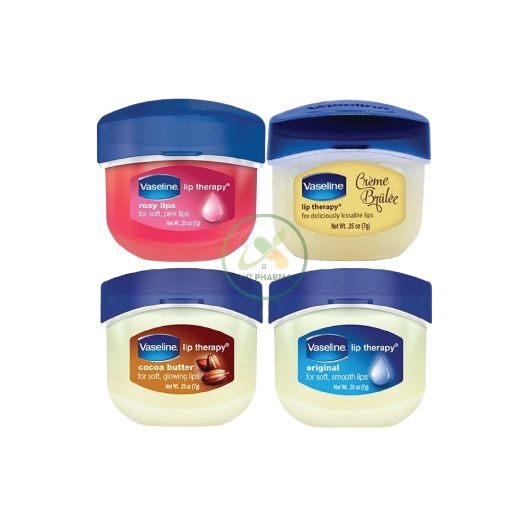 Sáp Dưỡng Môi Vaseline Lip Therapy dưỡng ẩm mềm môi, giảm khô nứt nẻ