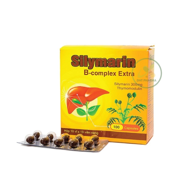 Silymarin B-Complex Extra mát gan, lợi mật, tăng cường chức năng gan