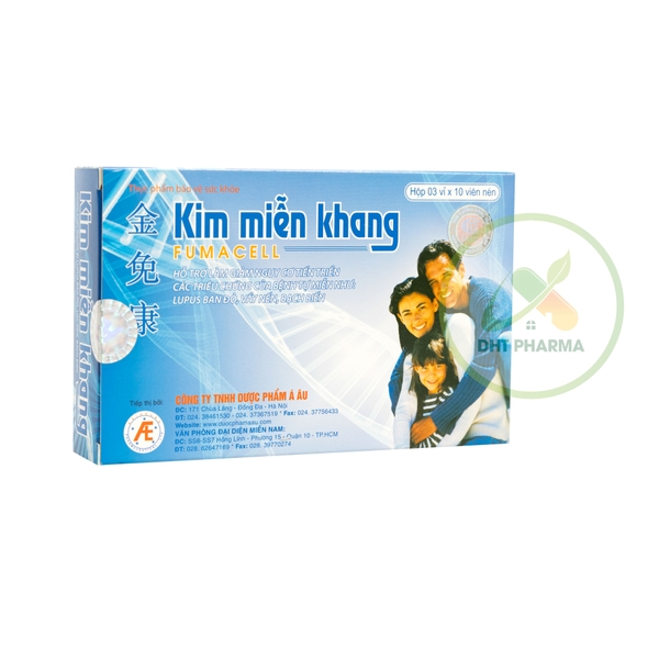Kim Miễn Khang giảm triệu chứng bệnh tự miễn lupus ban đỏ
