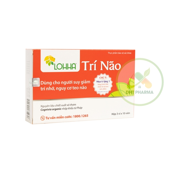Lohha Trí Não Thái Minh cho người suy giảm trí nhớ, nguy cơ teo não