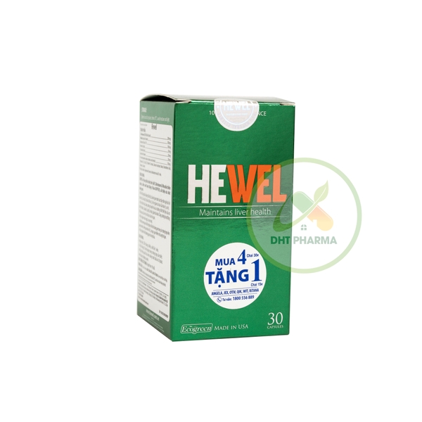 Hewel ECOGREEN hỗ trợ cải thiện chức năng gan