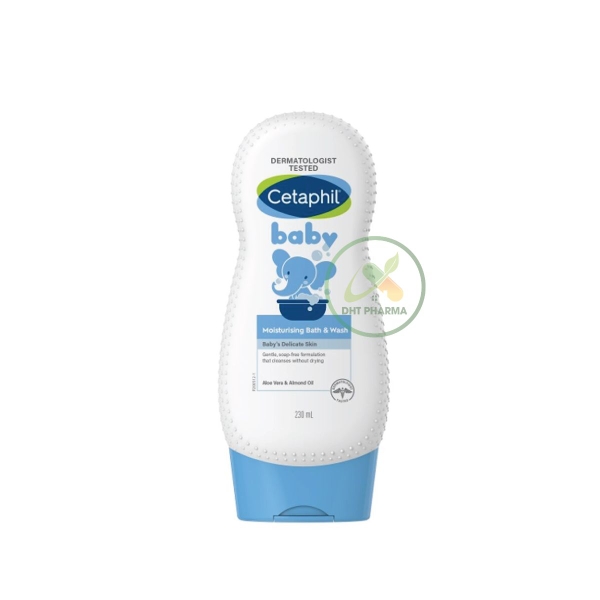 Sữa tắm dịu lành cho bé Cetaphil Baby Moisturizing Bath & Wash dưỡng ẩm
