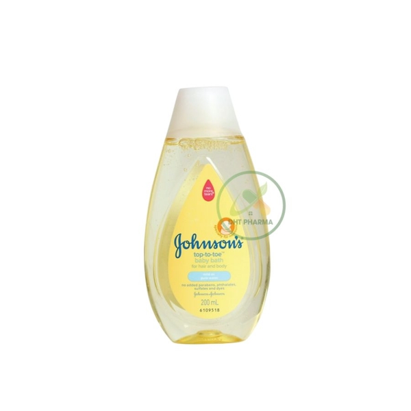 Sữa tắm gội Johnson's Baby Top-to-toe dành cho trẻ sơ sinh và trẻ nhỏ