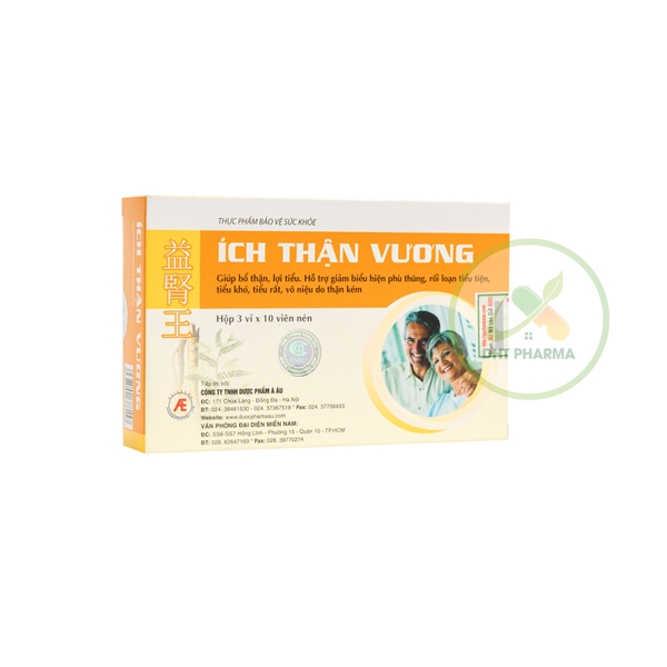 Ích Thận Vương Á Âu hỗ trợ cải thiện chức năng thận