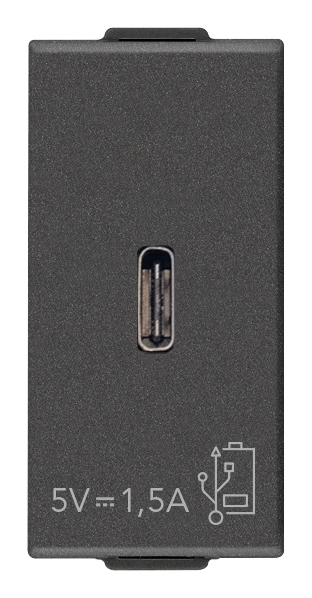 hat-o-cam-type-c-5v-1-5a-1m-mau-carbon-vimar-italy-09292-c-cm