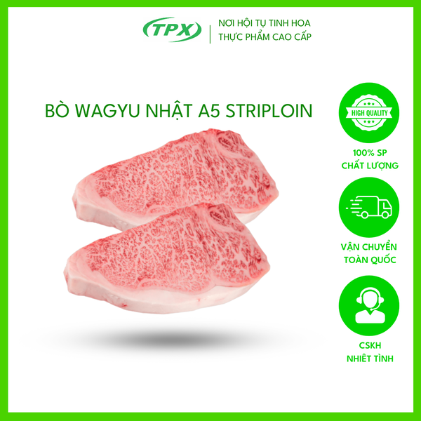 BÒ WAGYU A5 STRIPLOIN NHẬT