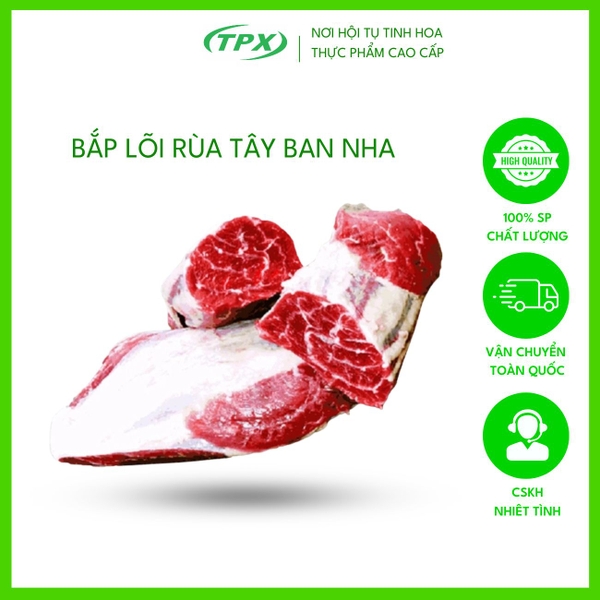 BẮP LÕI RÙA BÒ TÂY BAN NHA