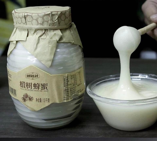 MẬT ONG TUYẾT - MẬT CỦA ONG ĐEN CÂY BỒ ĐỀ NÚI TRƯỜNG BẠCH ( hũ 1,4kg)