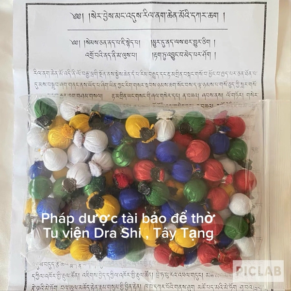 Pháp Dược Tài Bảo Để Thờ