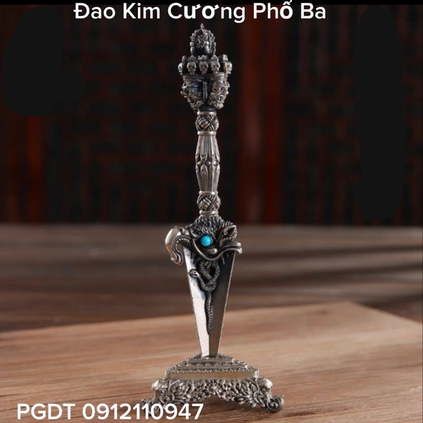 ĐAO KIM CANG PHỔ BA VAJRAKILAYA - 22cm