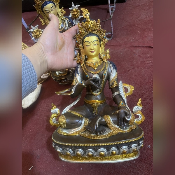 Tượng Đồng Nepal Địa Tạng Mới