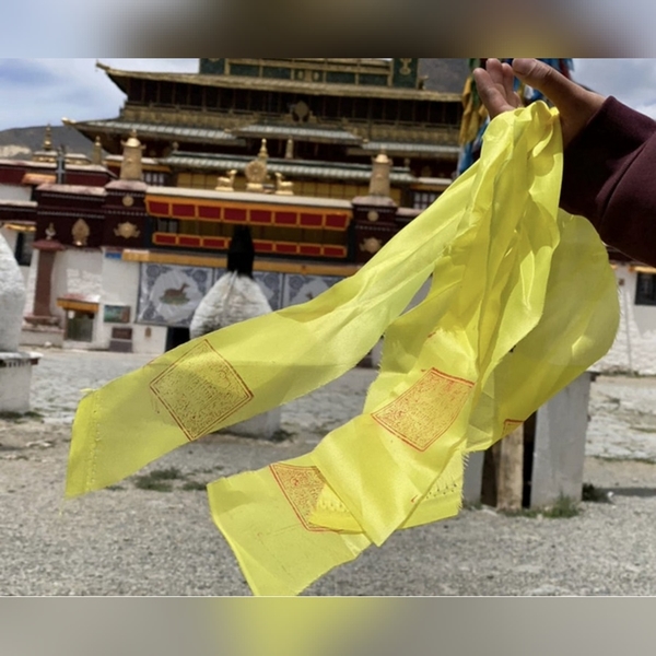 Khăn Ấn Hàng Ma Liên Hoa Sinh tu viện Samye