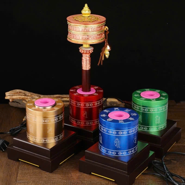 Kinh luân đồng cầm tay cỡ lớn và đế cắm điện xoay