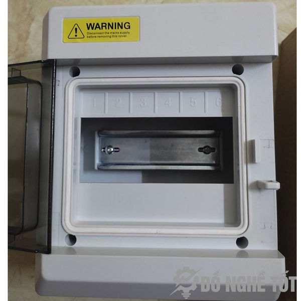 Vỏ tủ điện gắn CB hộp nhựa gắn CB MCB DNT-PMH 6PN | Đồ nghề tốt