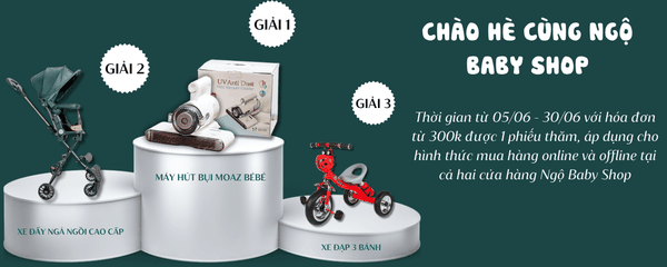 [KM] CHÀO HÈ CÙNG NGỘ BABY SHOP