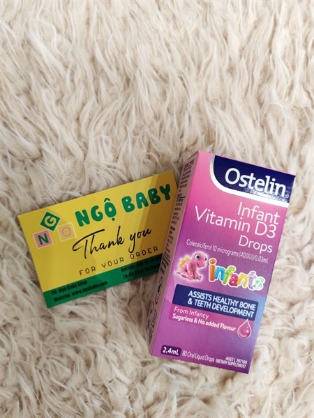 Ostelin Infant Vitamin D3 Drops 2.4ML