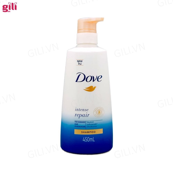 Dầu gội phục hồi tóc Dove Intense Repair Shampoo 450ml chính hãng