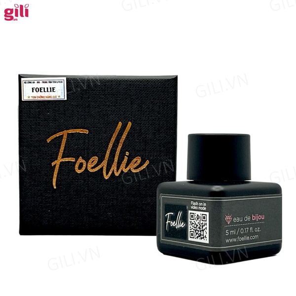 Nước hoa vùng kín Foellie Eau De Bijou Đen 5ml chính hãng