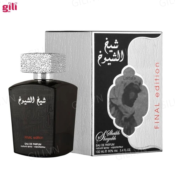 Nước hoa nam Lattafa Sheikh Shuyukh Final Edition EDP 100ml chính hãng