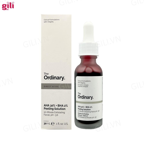 Serum The Ordinary AHA 30% BHA 2% Peeling Solution 30ml chính hãng