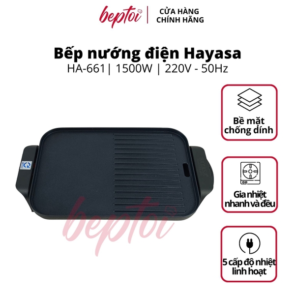 Bếp nướng điện Hayasa Ha-661
