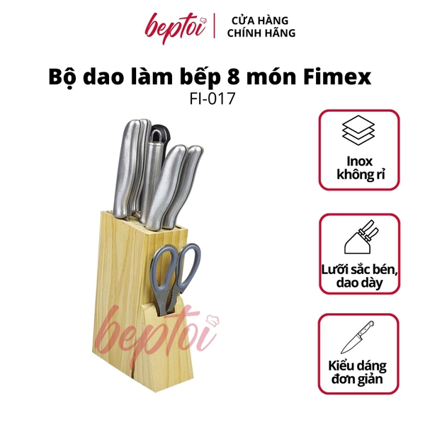 Dao làm bếp 8 món Fimex FI-017