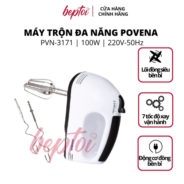 Máy đánh trứng Povena PVN-3171